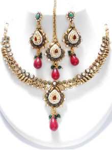 Polki Necklace Set